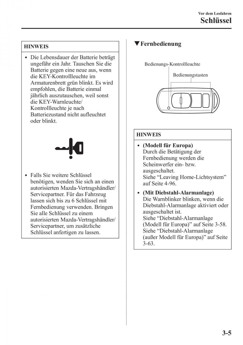 Mazda 6 III Handbuch / page 84