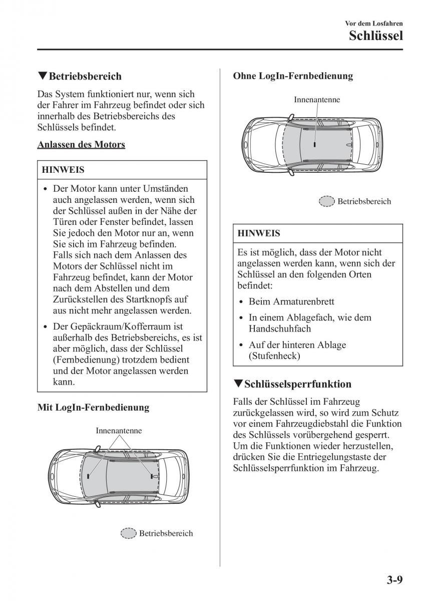 Mazda 6 III Handbuch / page 88