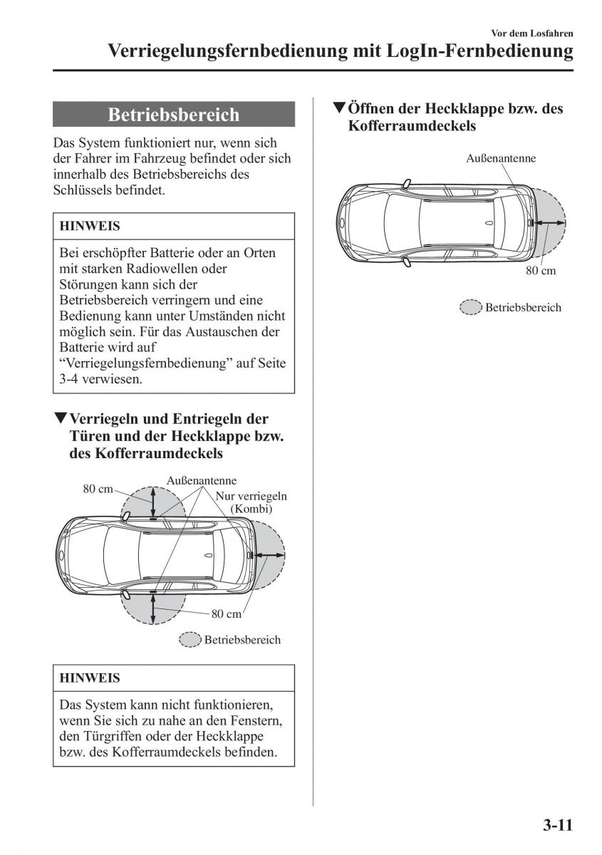 Mazda 6 III Handbuch / page 90