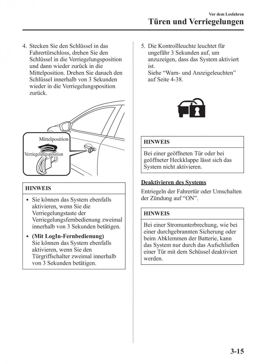 Mazda 6 III Handbuch / page 94