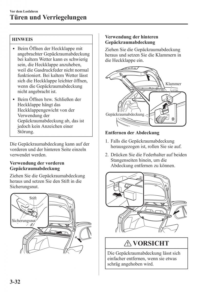 Mazda 6 III Handbuch / page 111