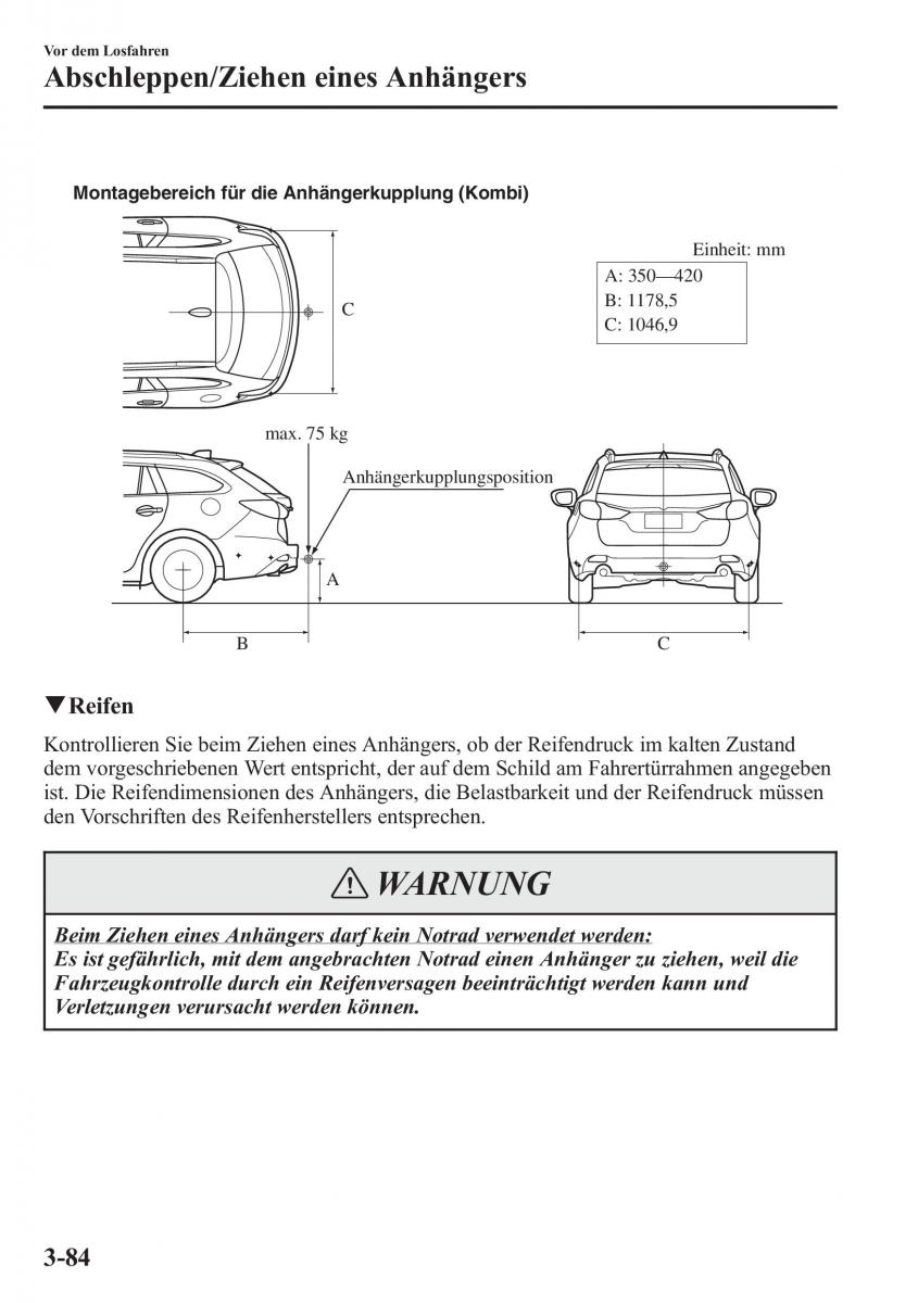 Mazda 6 III Handbuch / page 163