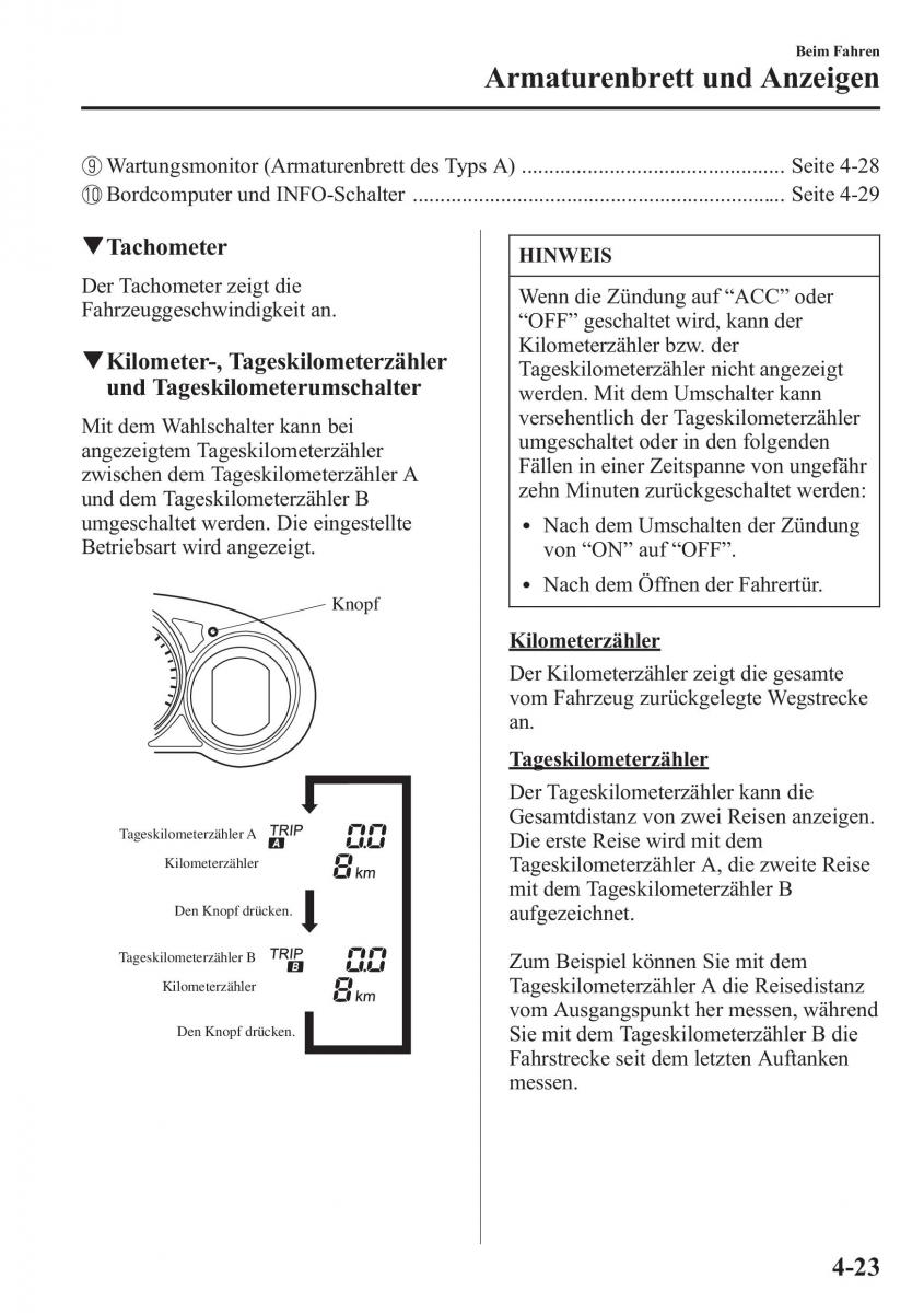 Mazda 6 III Handbuch / page 190