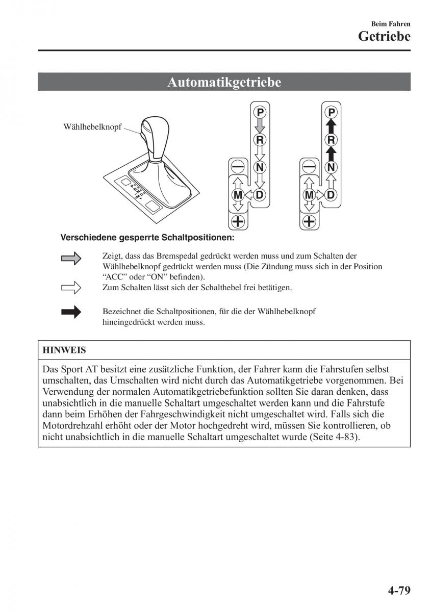 Mazda 6 III Handbuch / page 246