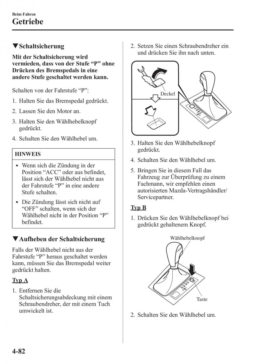 Mazda 6 III Handbuch / page 249