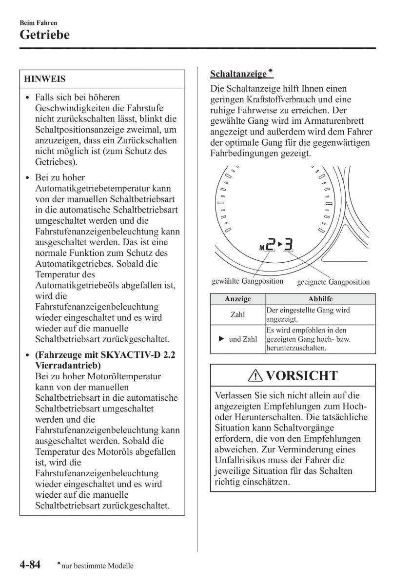 Mazda 6 III Handbuch / page 251