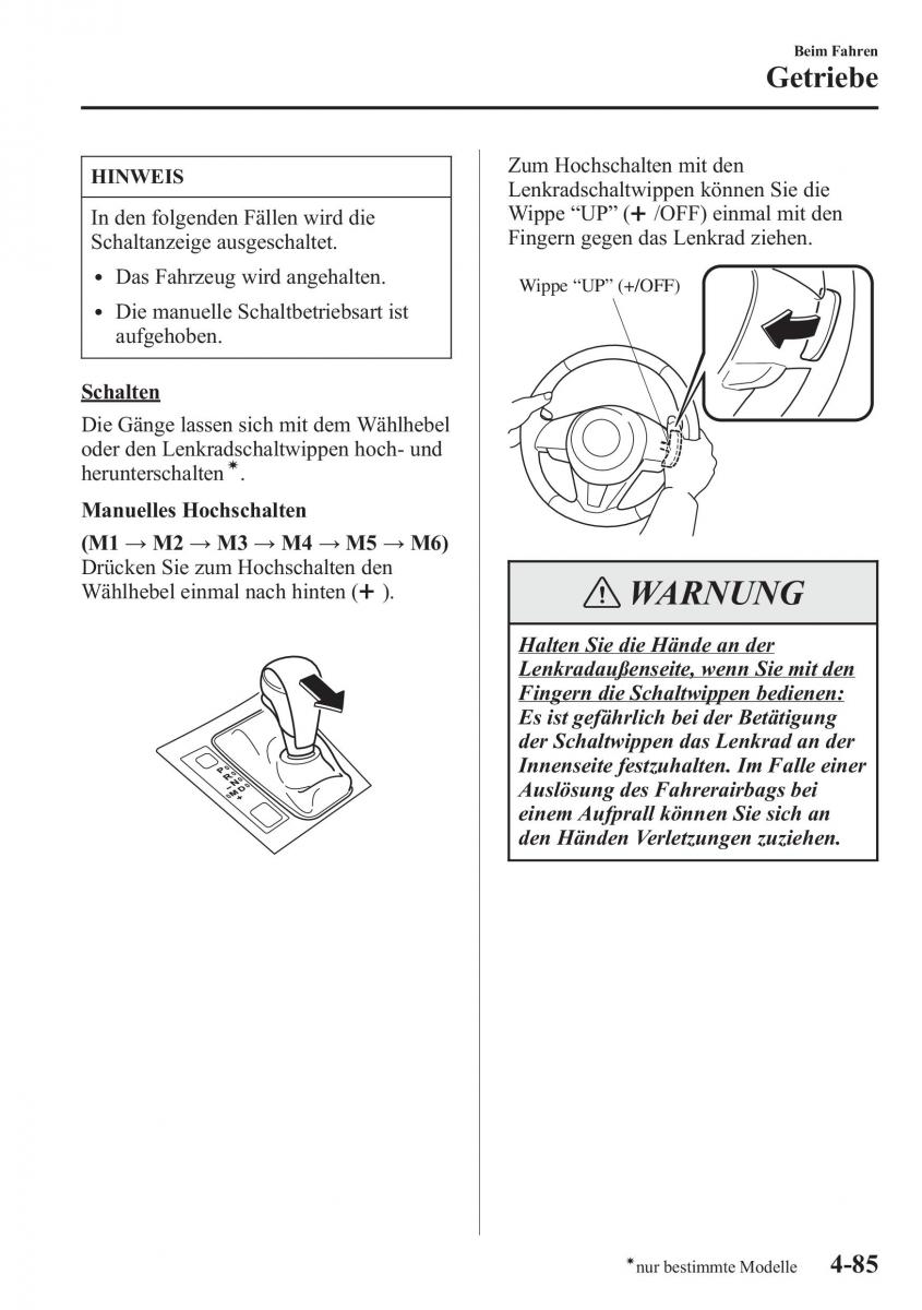 Mazda 6 III Handbuch / page 252