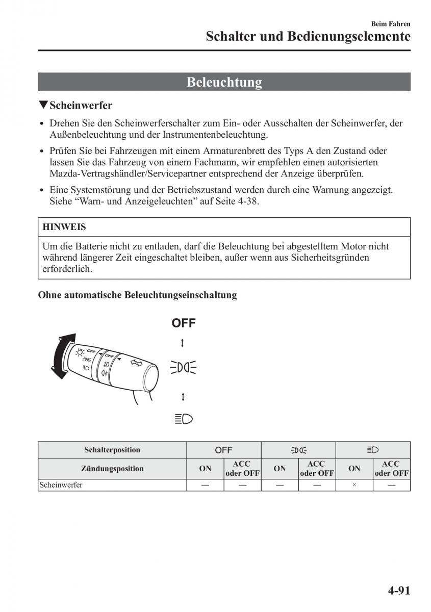 Mazda 6 III Handbuch / page 258