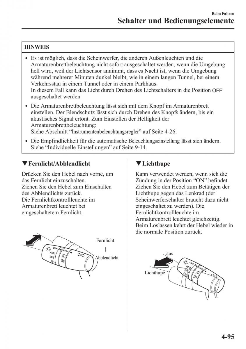 Mazda 6 III Handbuch / page 262