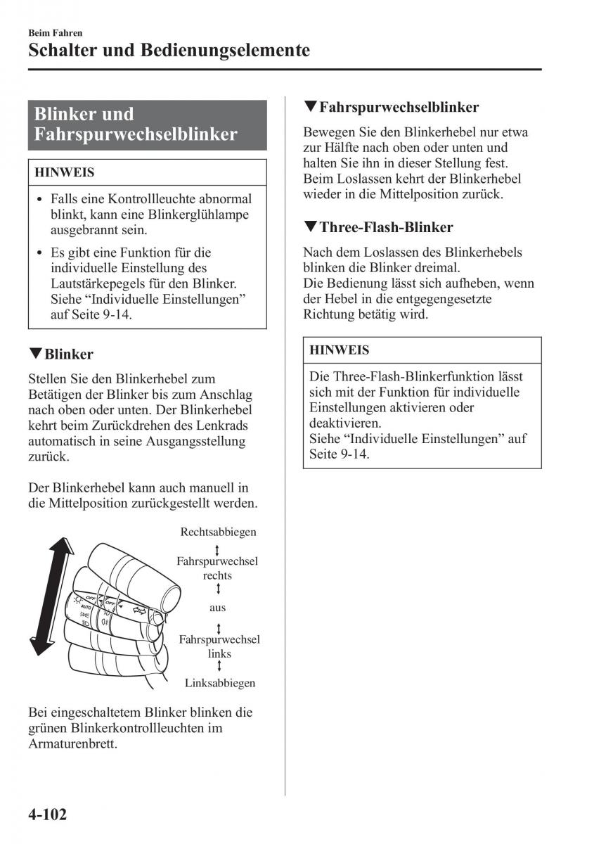 Mazda 6 III Handbuch / page 269