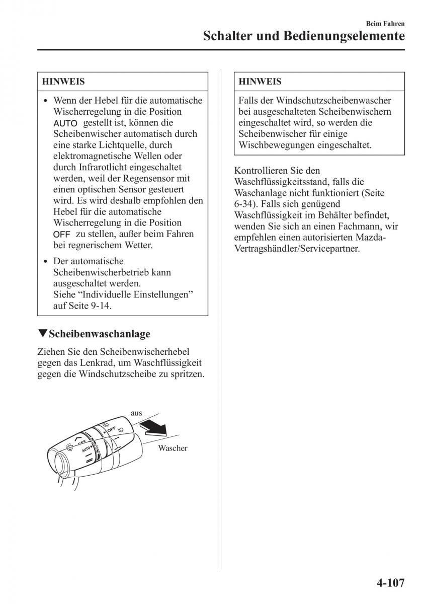 Mazda 6 III Handbuch / page 274