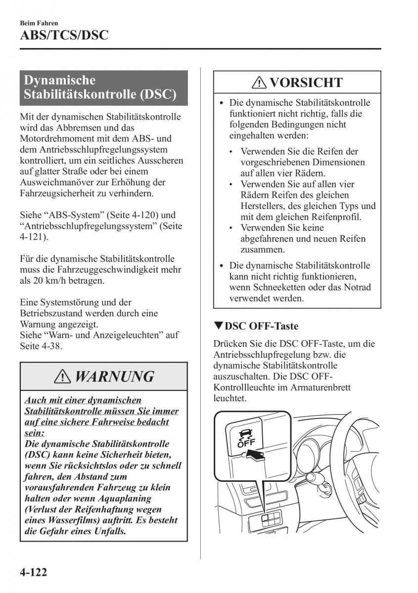 Mazda 6 III Handbuch / page 289