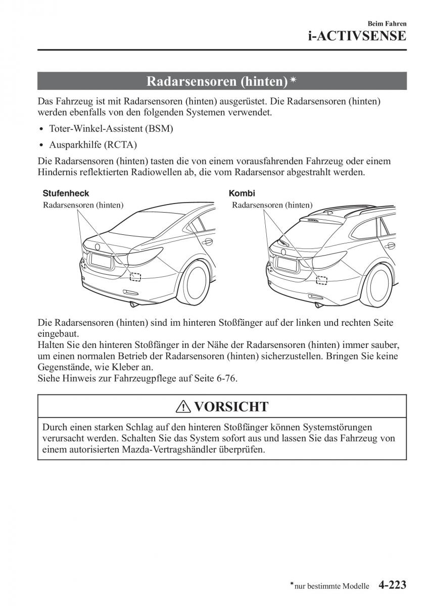 Mazda 6 III Handbuch / page 390