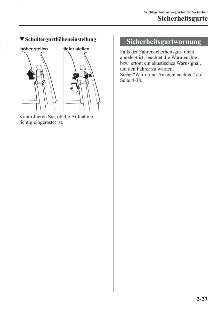 Mazda 6 III Handbuch / page 42