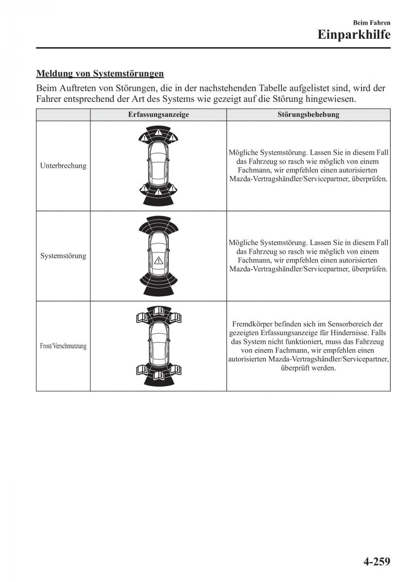 Mazda 6 III Handbuch / page 426