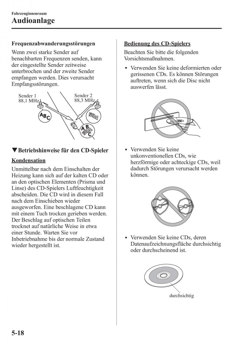 Mazda 6 III Handbuch / page 447