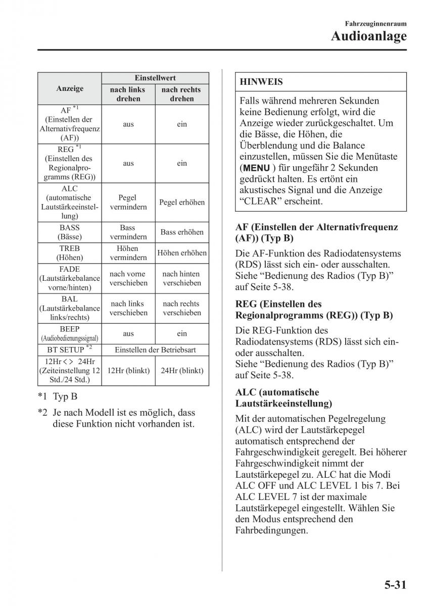 Mazda 6 III Handbuch / page 460