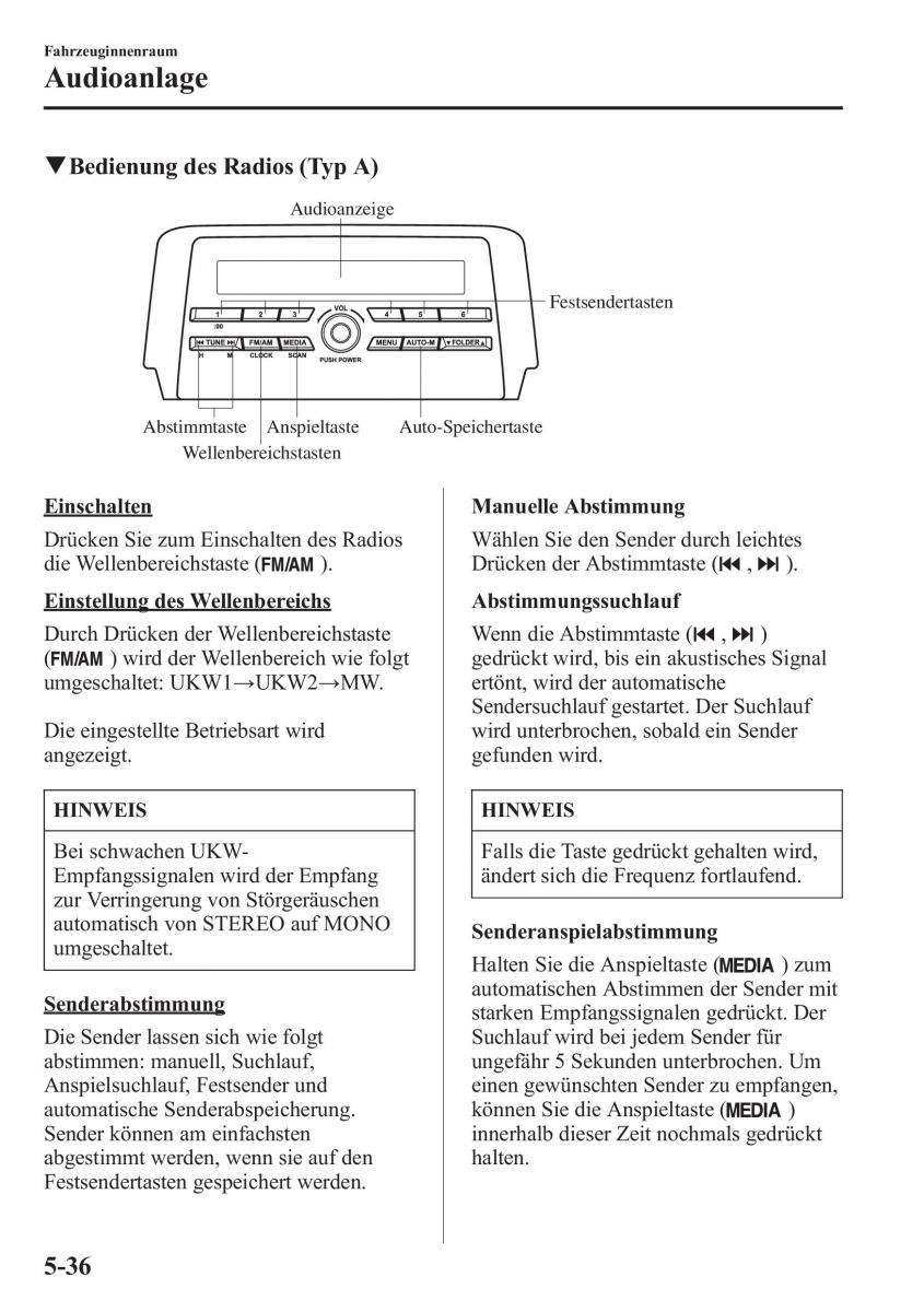 Mazda 6 III Handbuch / page 465