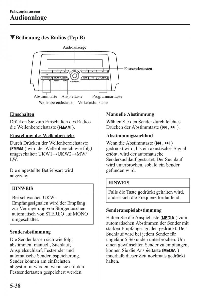 Mazda 6 III Handbuch / page 467