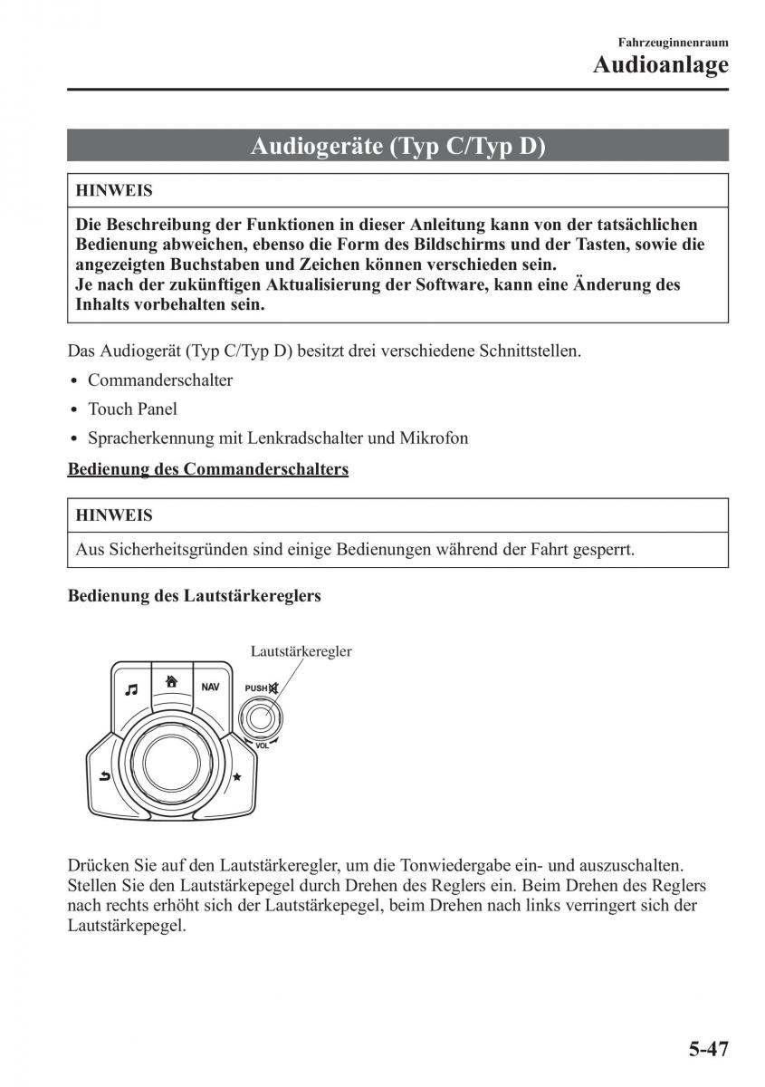 Mazda 6 III Handbuch / page 476