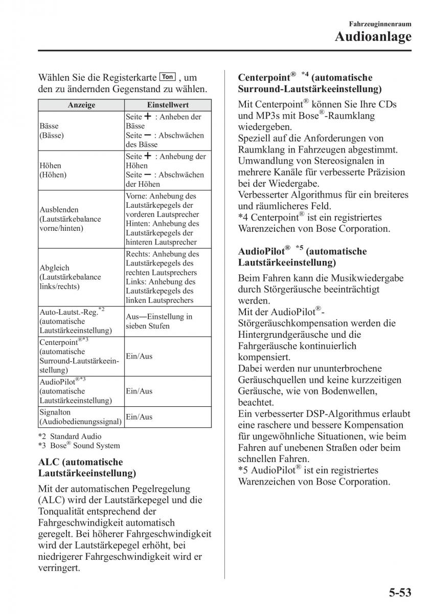 Mazda 6 III Handbuch / page 482