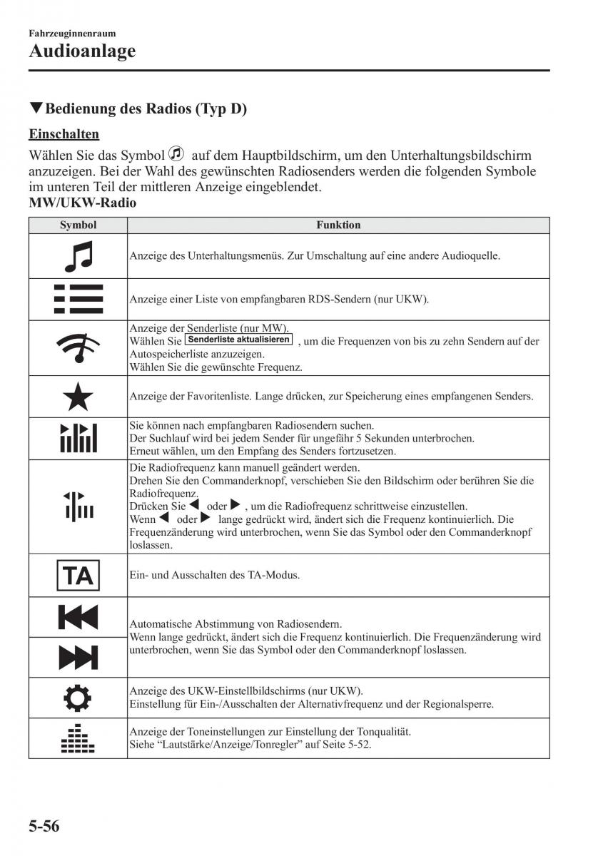 Mazda 6 III Handbuch / page 485