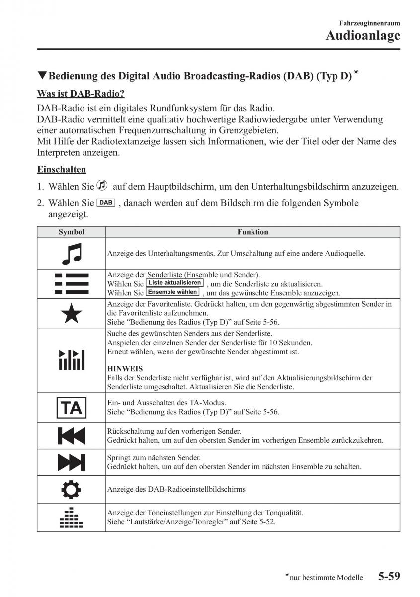 Mazda 6 III Handbuch / page 488