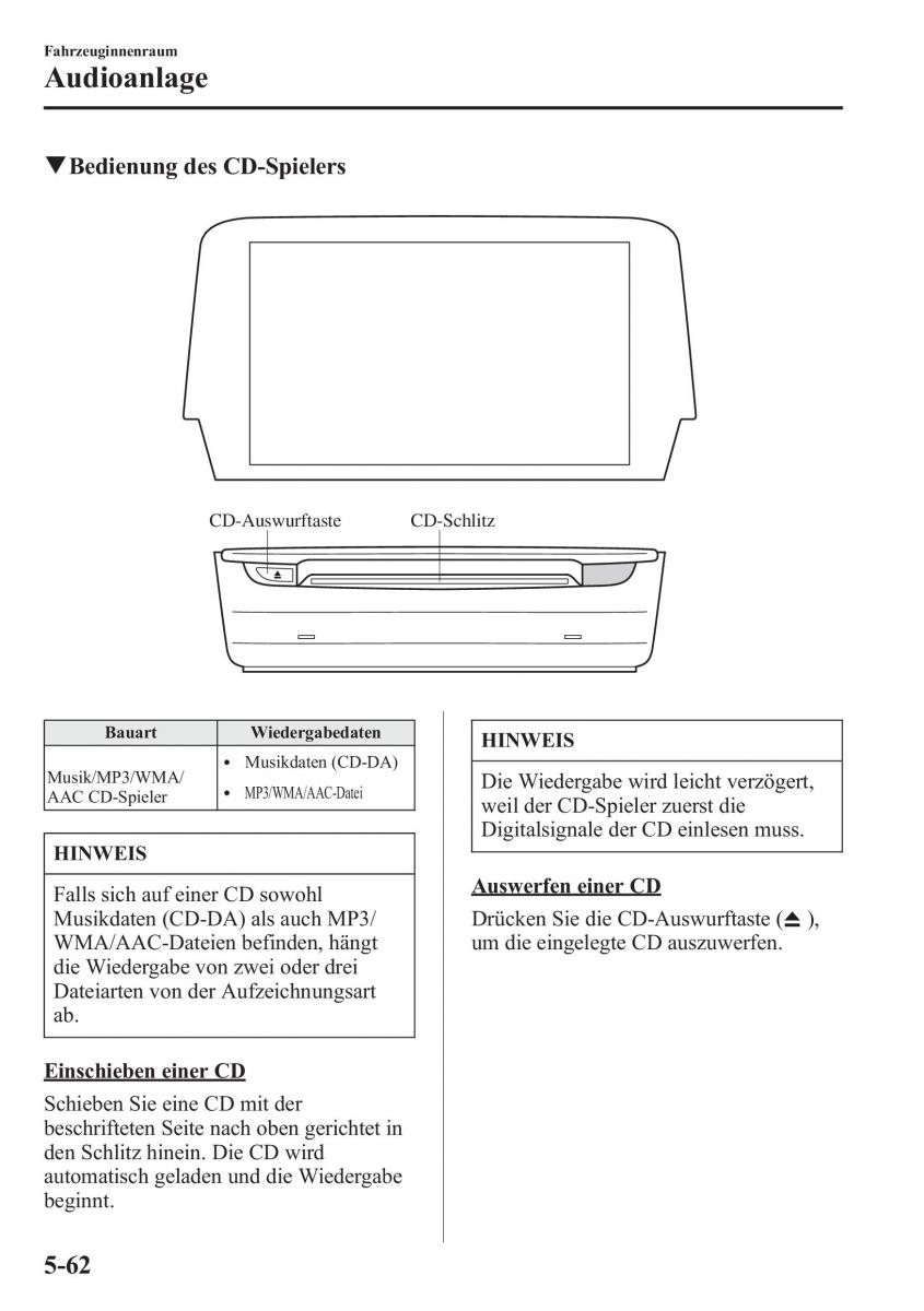 Mazda 6 III Handbuch / page 491