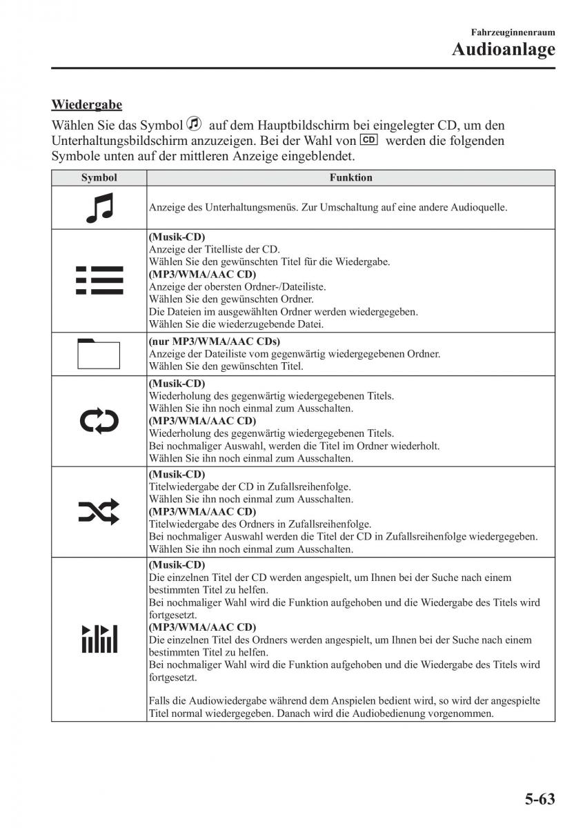 Mazda 6 III Handbuch / page 492