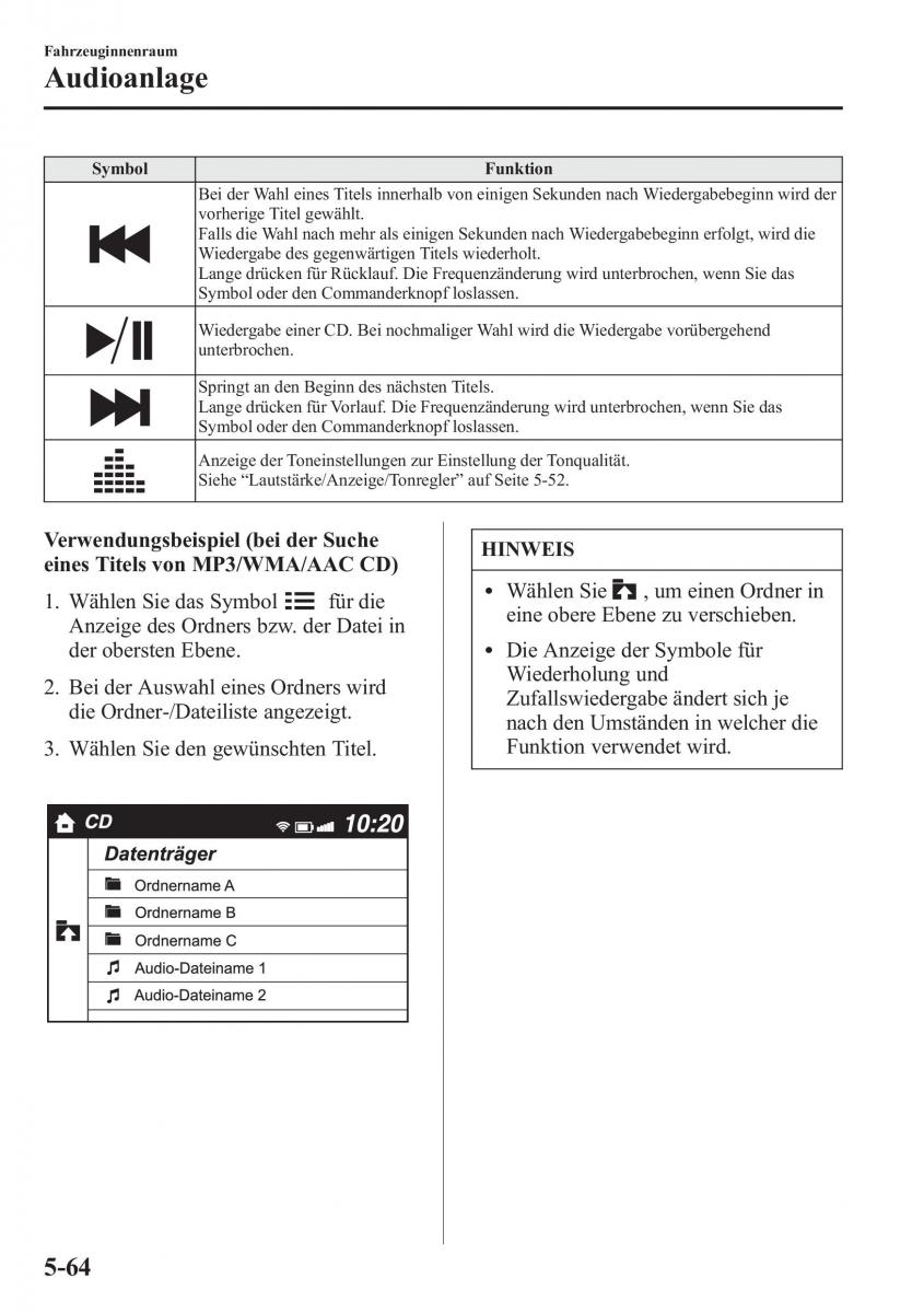 Mazda 6 III Handbuch / page 493