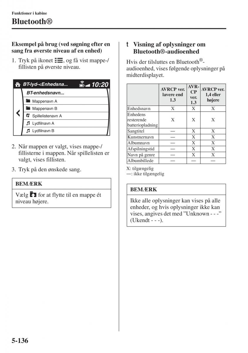 Mazda 6 III Bilens instruktionsbog / page 544