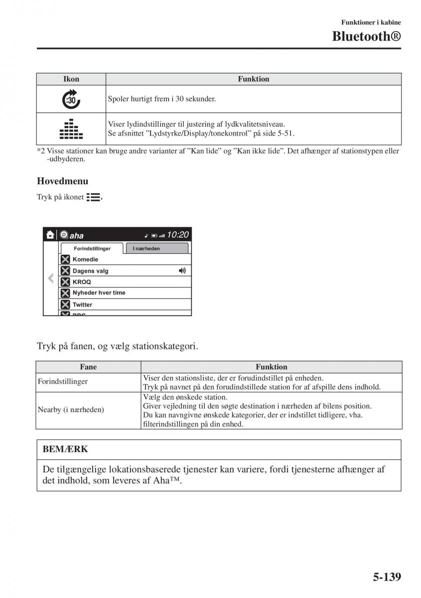 Mazda 6 III Bilens instruktionsbog / page 547