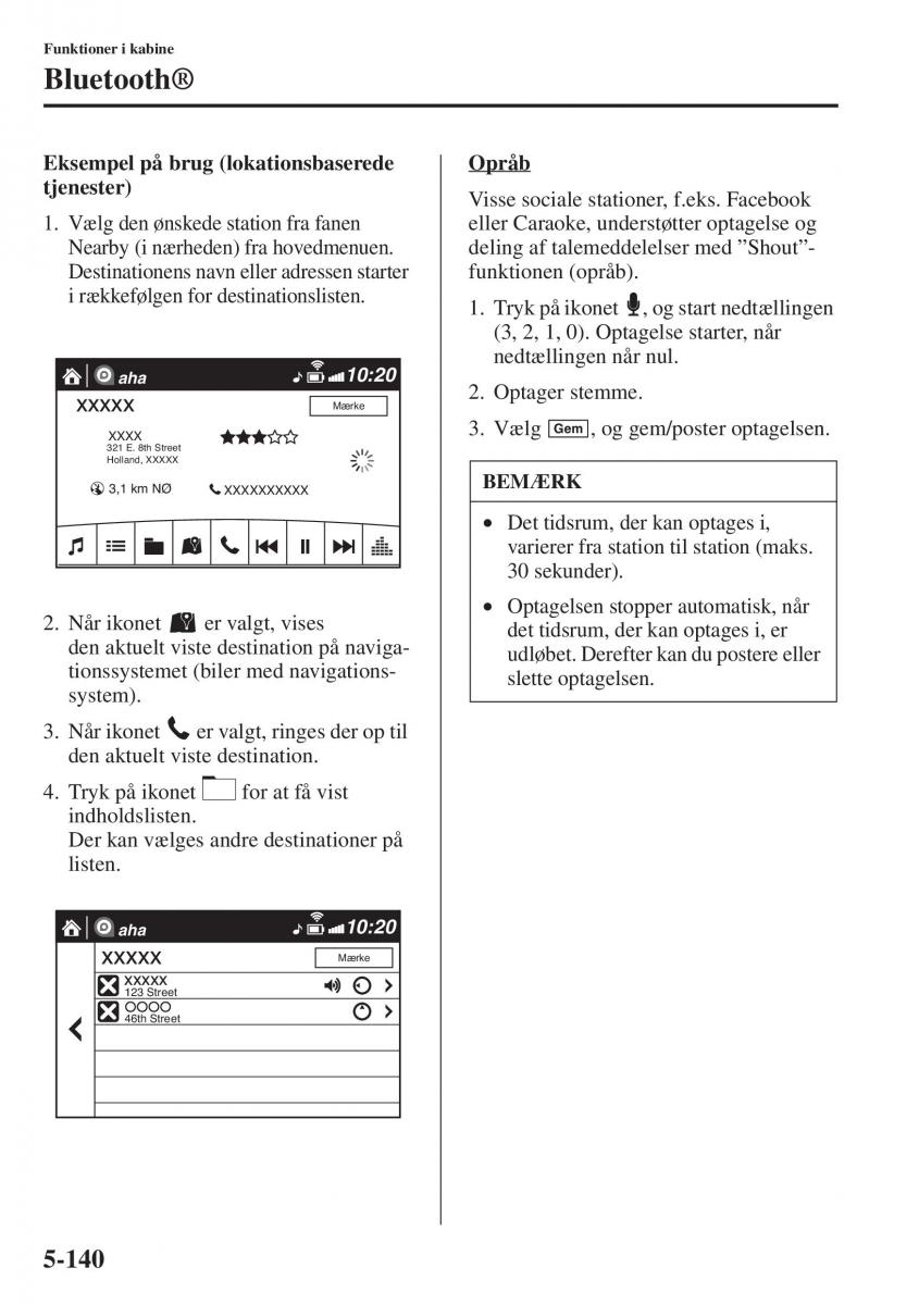 Mazda 6 III Bilens instruktionsbog / page 548