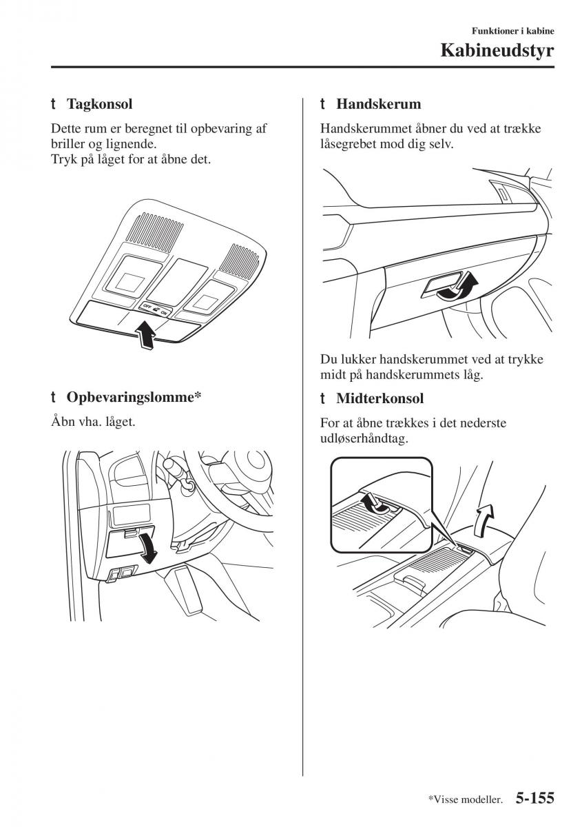 Mazda 6 III Bilens instruktionsbog / page 563