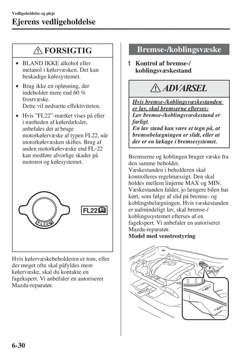 Mazda 6 III Bilens instruktionsbog / page 598