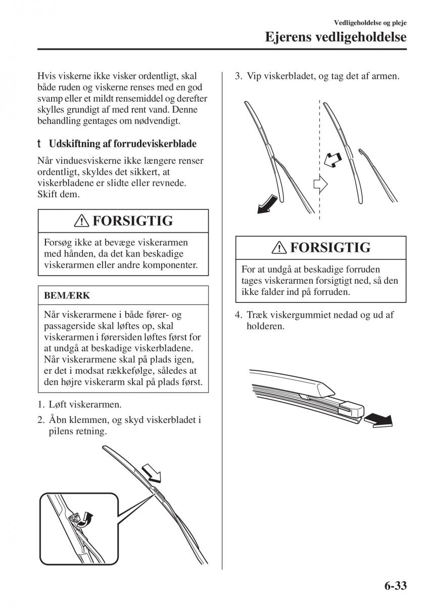 Mazda 6 III Bilens instruktionsbog / page 601