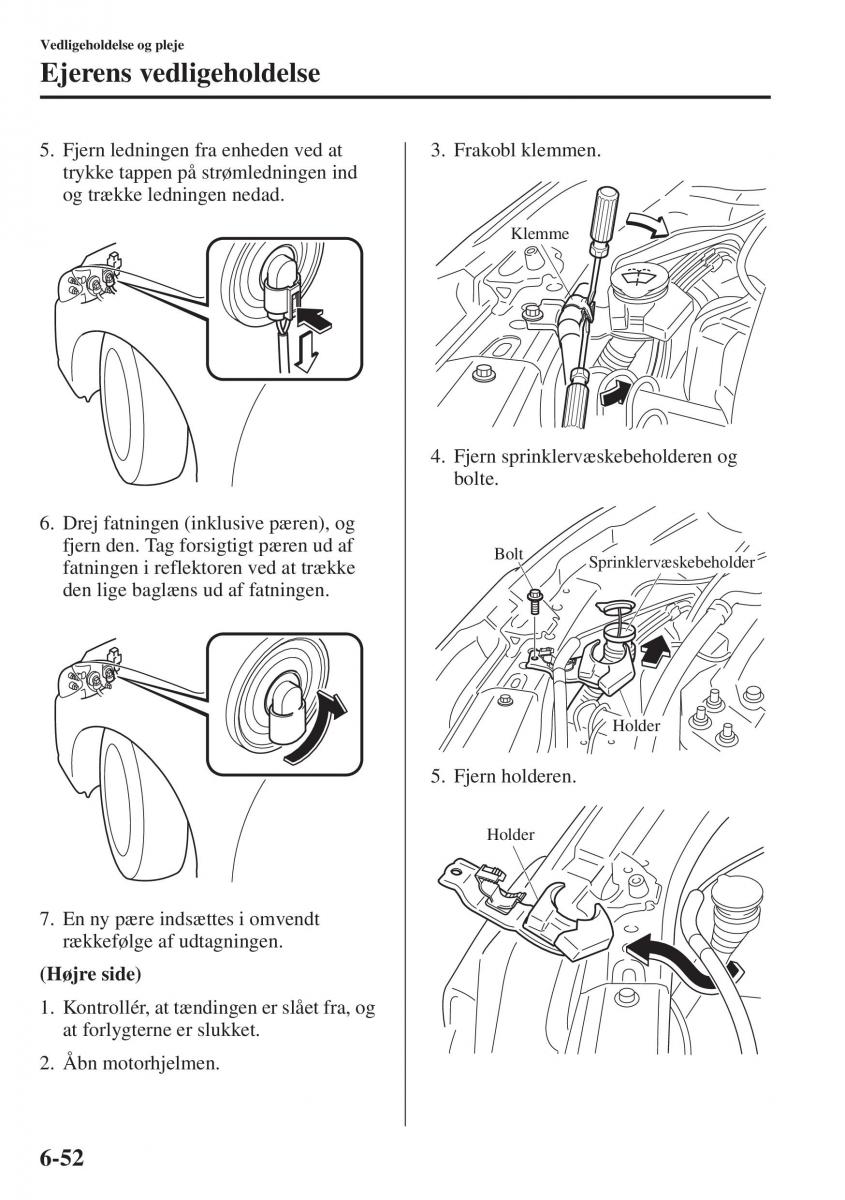 Mazda 6 III Bilens instruktionsbog / page 620