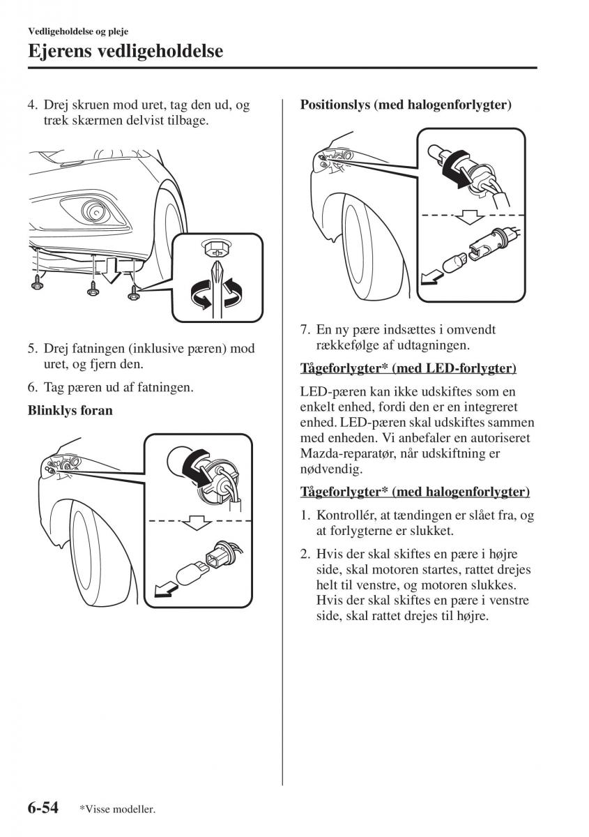 Mazda 6 III Bilens instruktionsbog / page 622