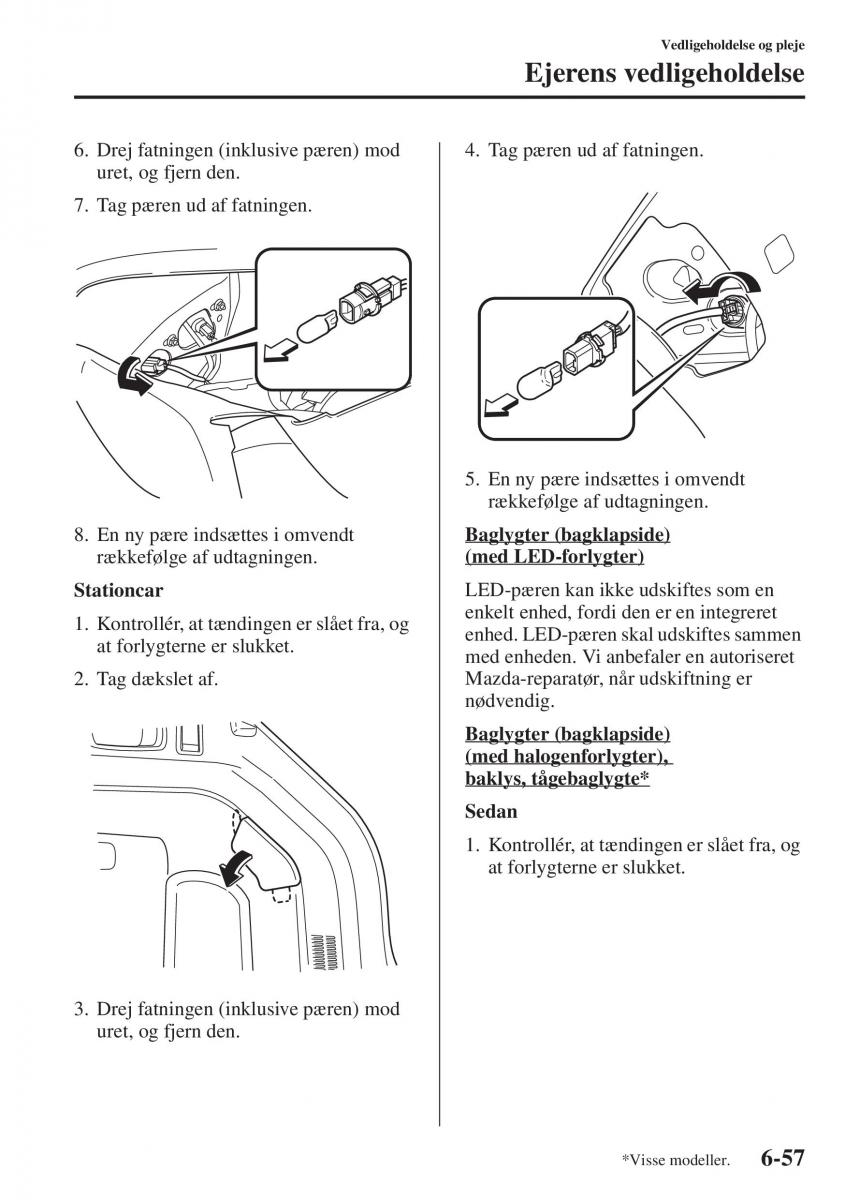 Mazda 6 III Bilens instruktionsbog / page 625