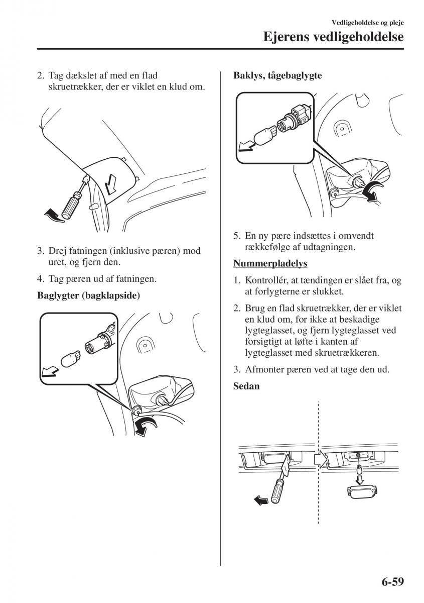 Mazda 6 III Bilens instruktionsbog / page 627