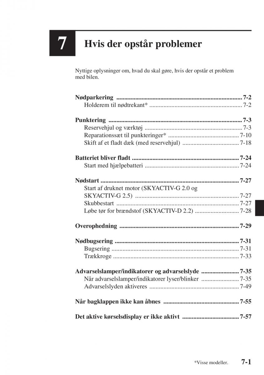 Mazda 6 III Bilens instruktionsbog / page 647