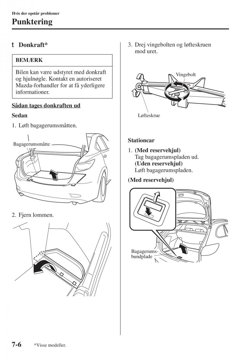 Mazda 6 III Bilens instruktionsbog / page 652