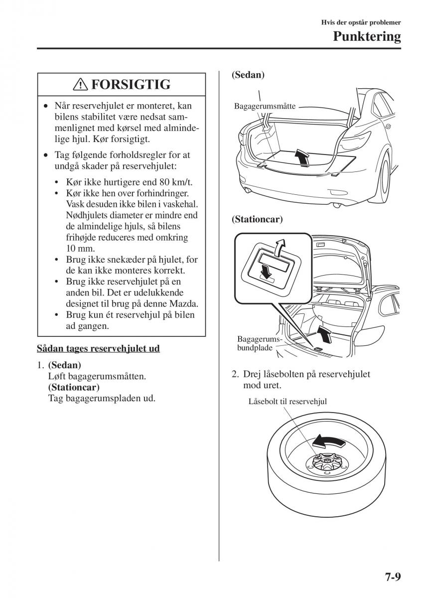 Mazda 6 III Bilens instruktionsbog / page 655