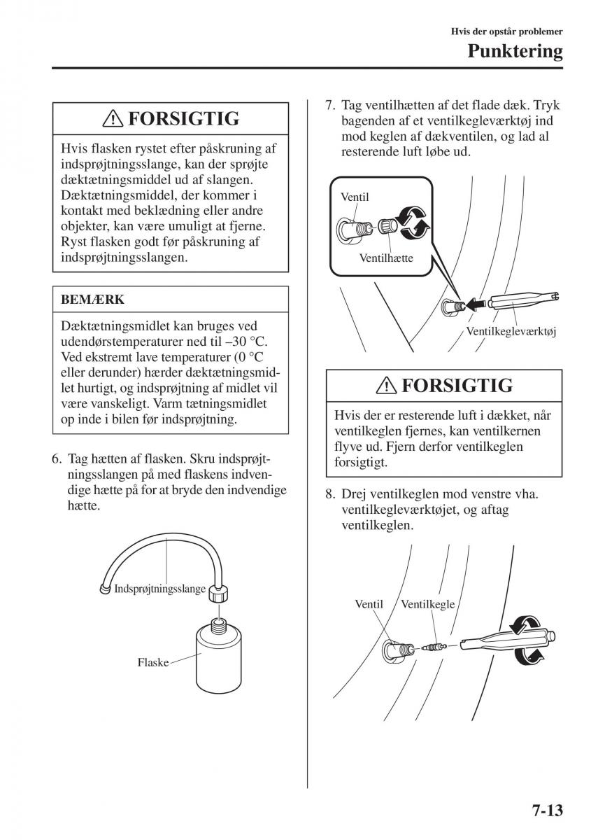 Mazda 6 III Bilens instruktionsbog / page 659