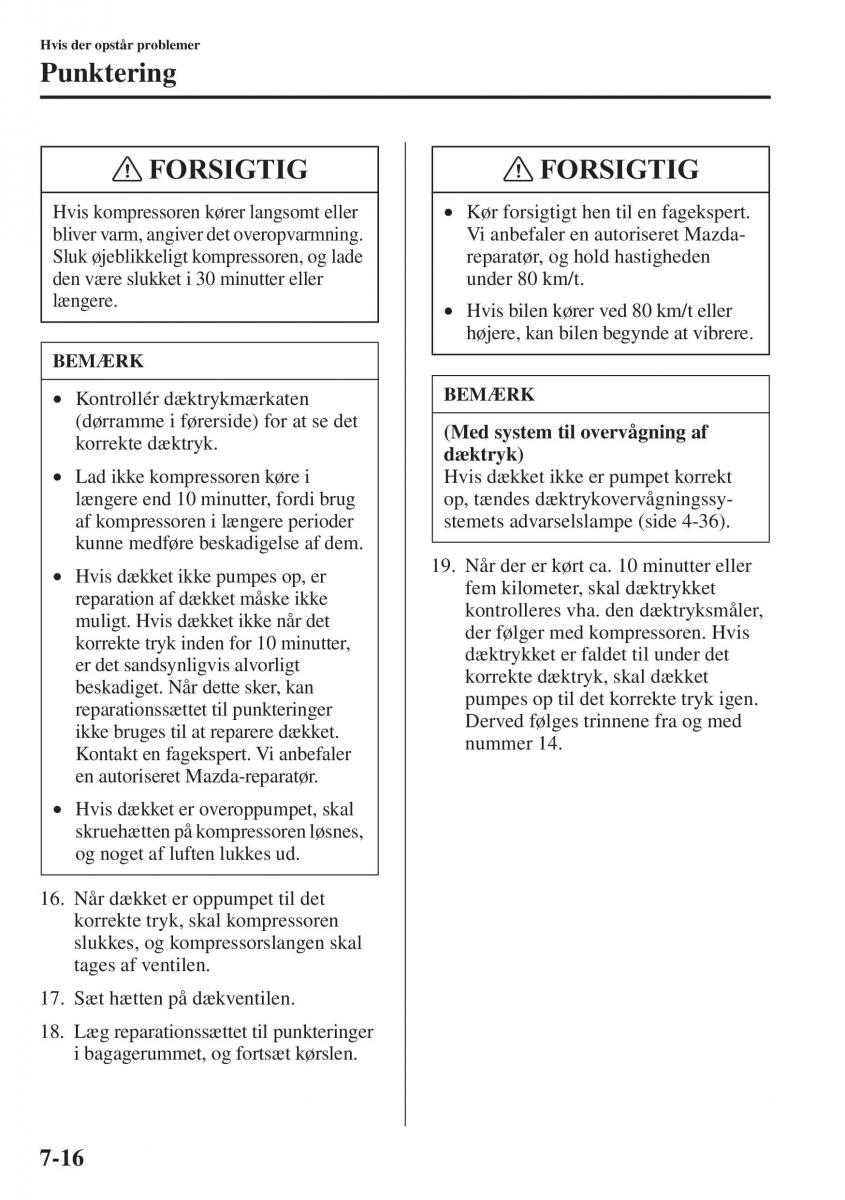 Mazda 6 III Bilens instruktionsbog / page 662