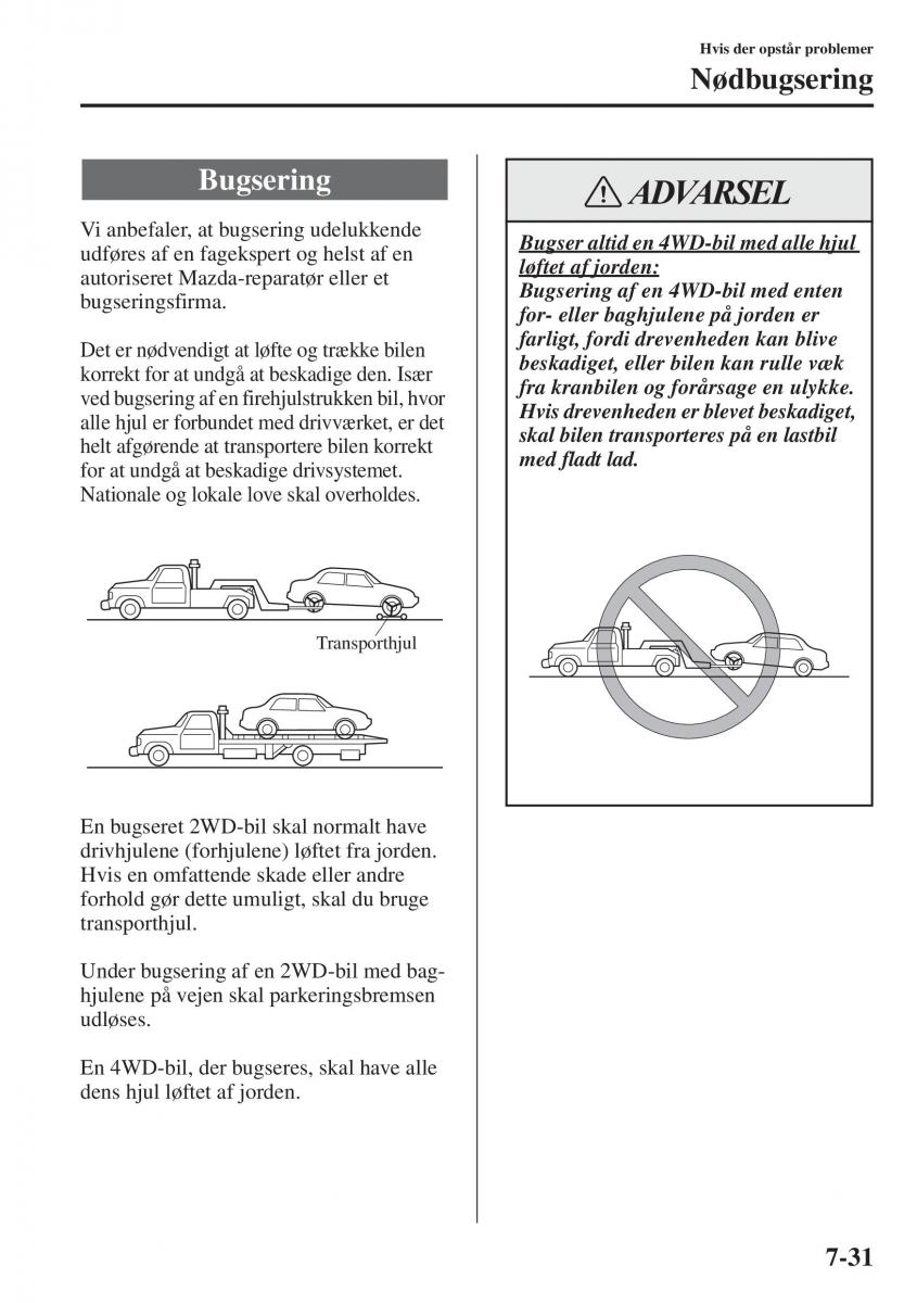 Mazda 6 III Bilens instruktionsbog / page 677