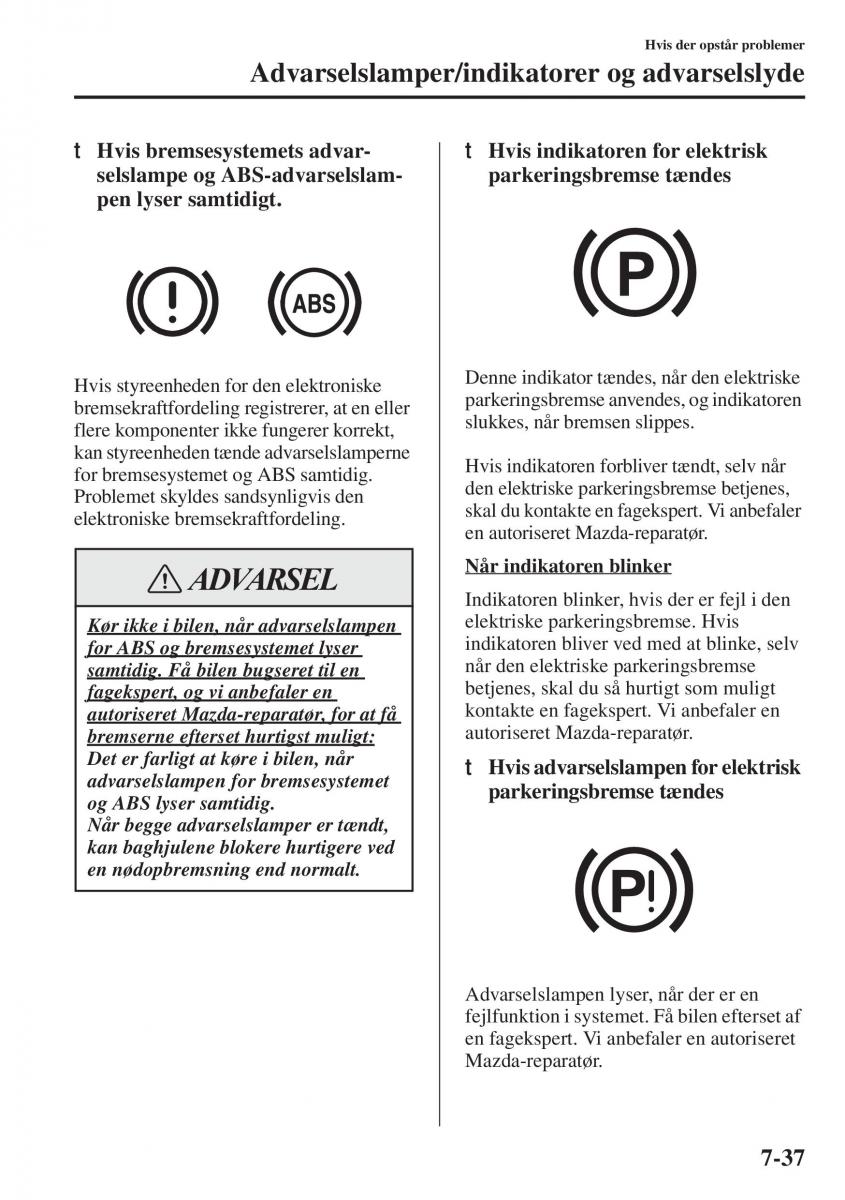 Mazda 6 III Bilens instruktionsbog / page 683