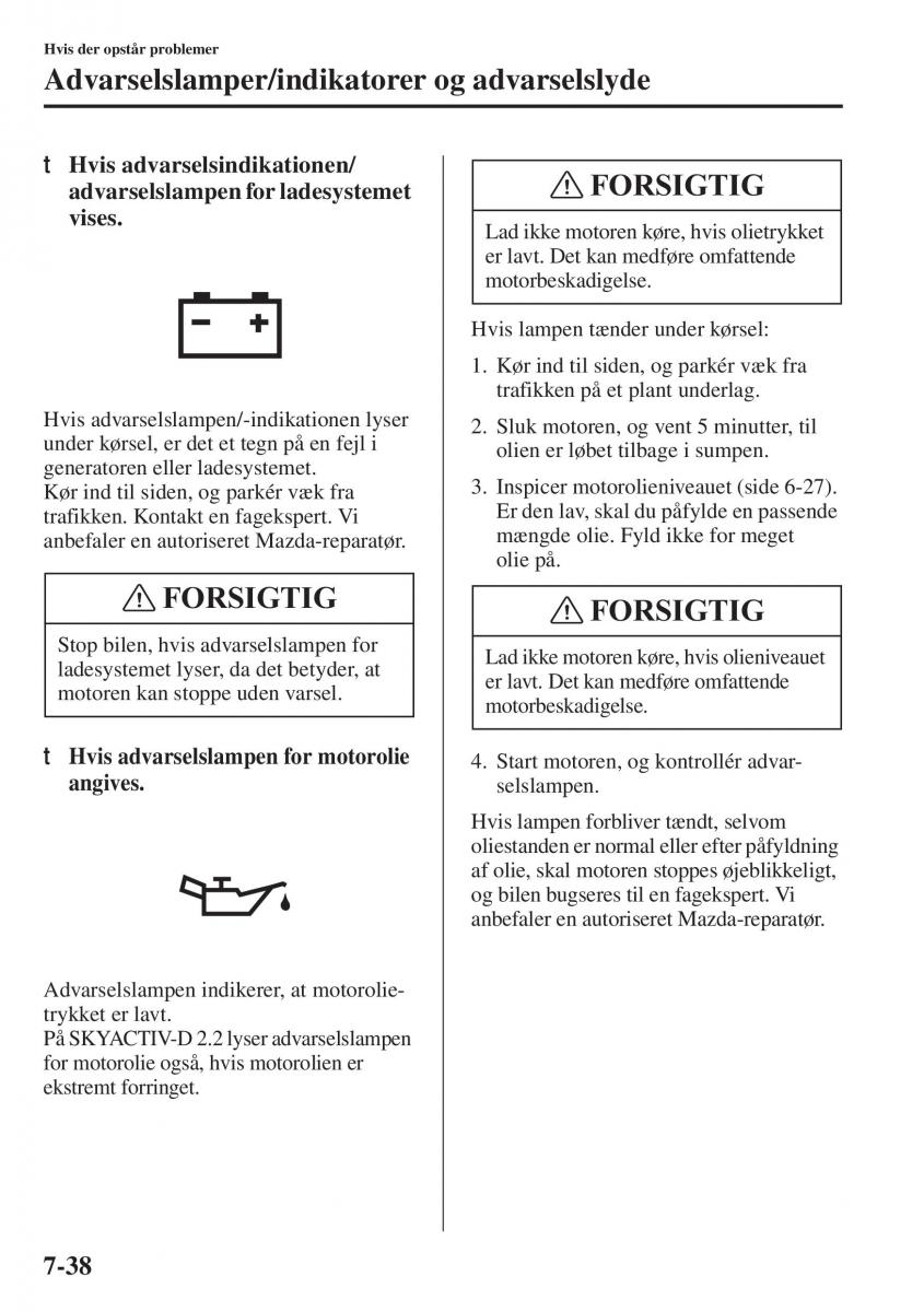 Mazda 6 III Bilens instruktionsbog / page 684