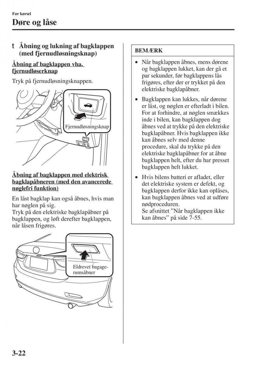 Mazda 6 III Bilens instruktionsbog / page 102