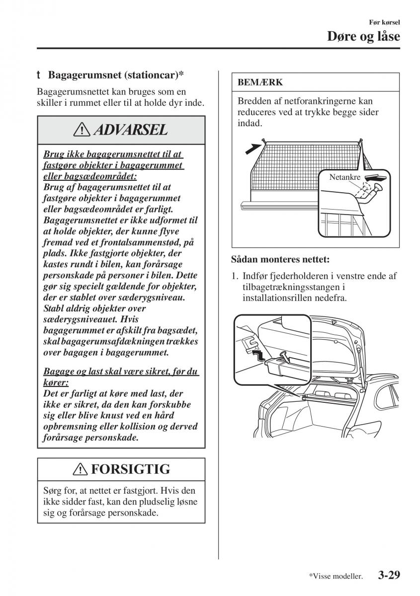 Mazda 6 III Bilens instruktionsbog / page 109